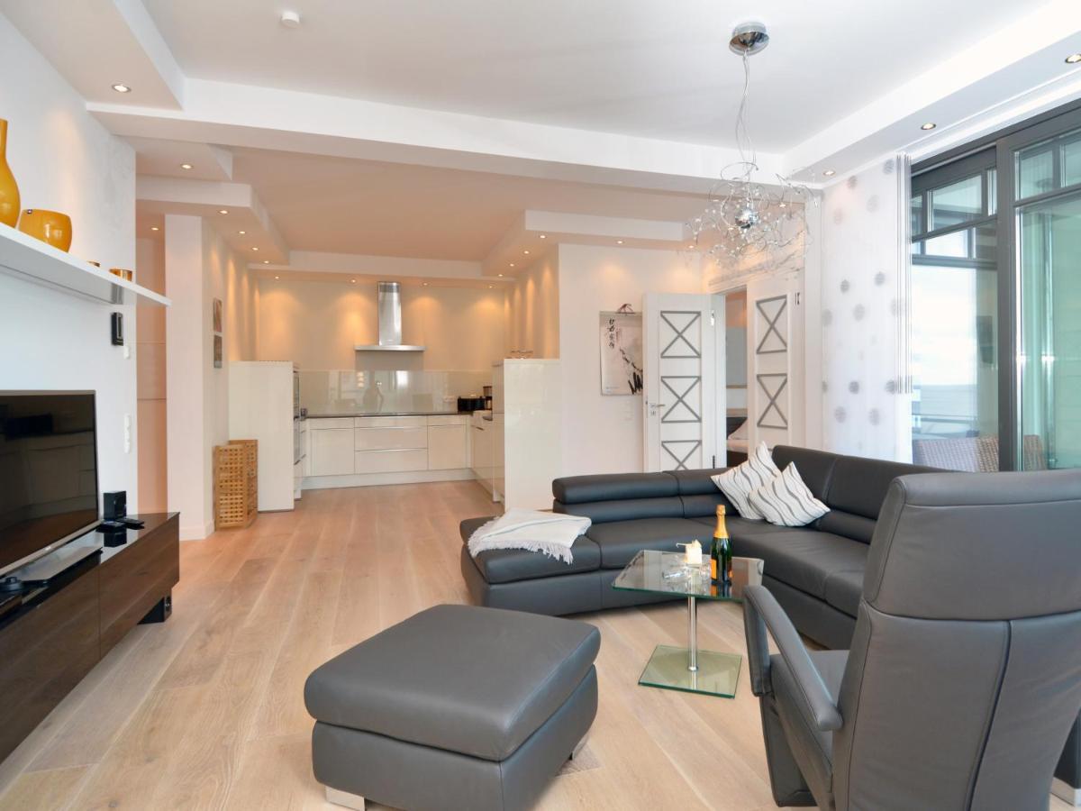 Villa Claire - Meerblicksuite "Sunrise Queen" Sellin  Dış mekan fotoğraf