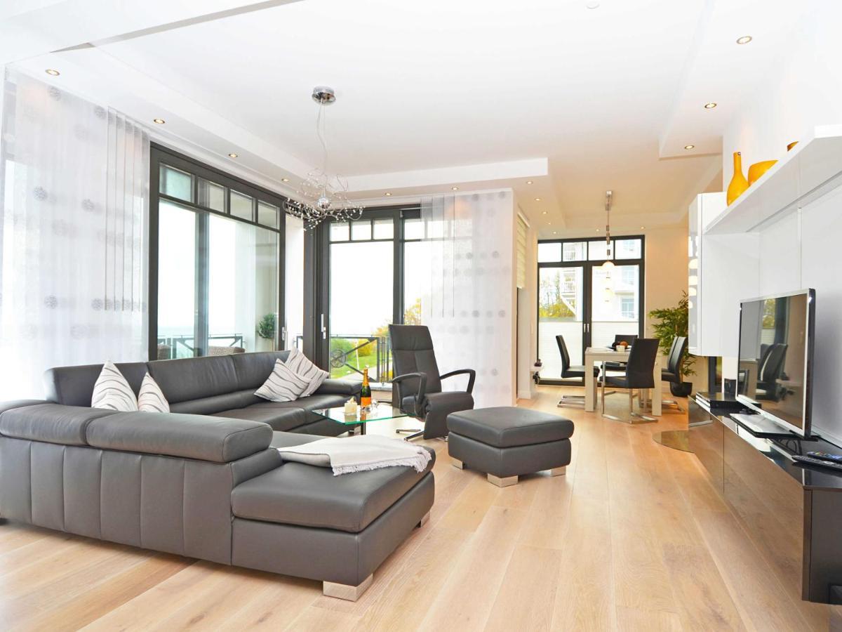 Villa Claire - Meerblicksuite "Sunrise Queen" Sellin  Dış mekan fotoğraf